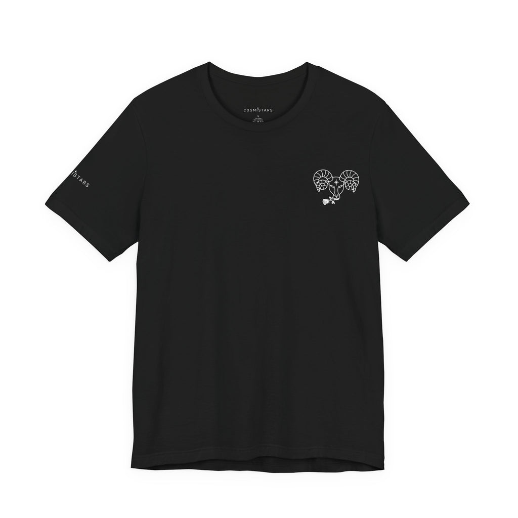 Aries Zodiac Tee — "It's OK to Fall in Love with an Aries" Graphic T-Shirt