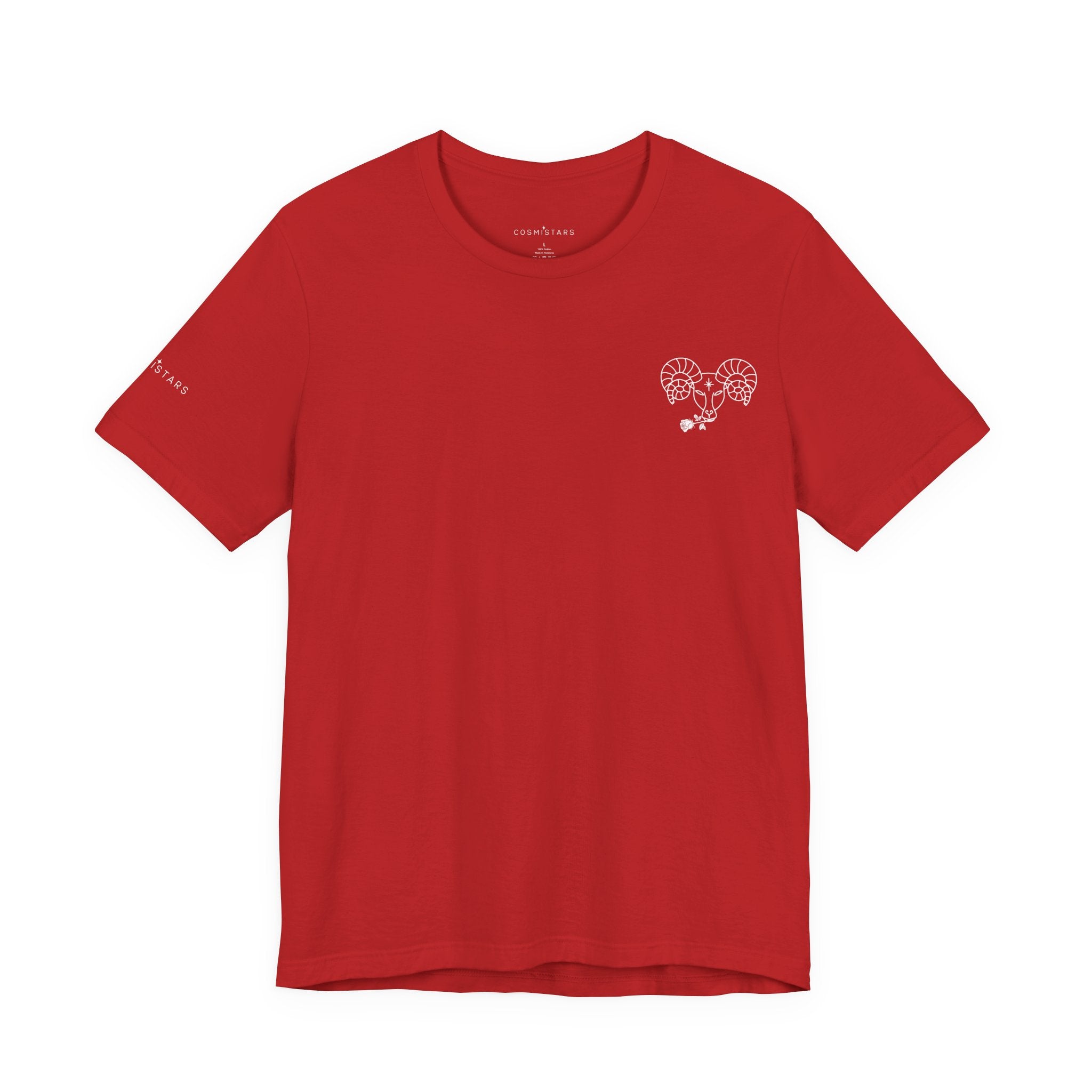 Aries Zodiac Tee — "It's OK to Fall in Love with an Aries" Graphic T-Shirt