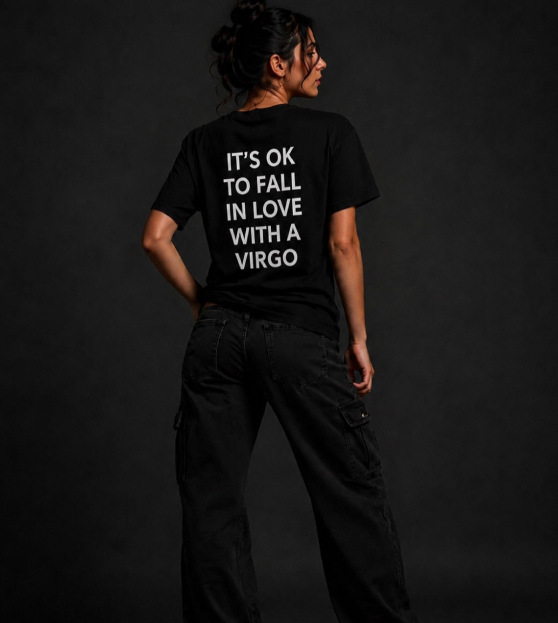 Virgo Zodiac T-Shirt — "It's OK to Fall in Love with a Virgo" Tee